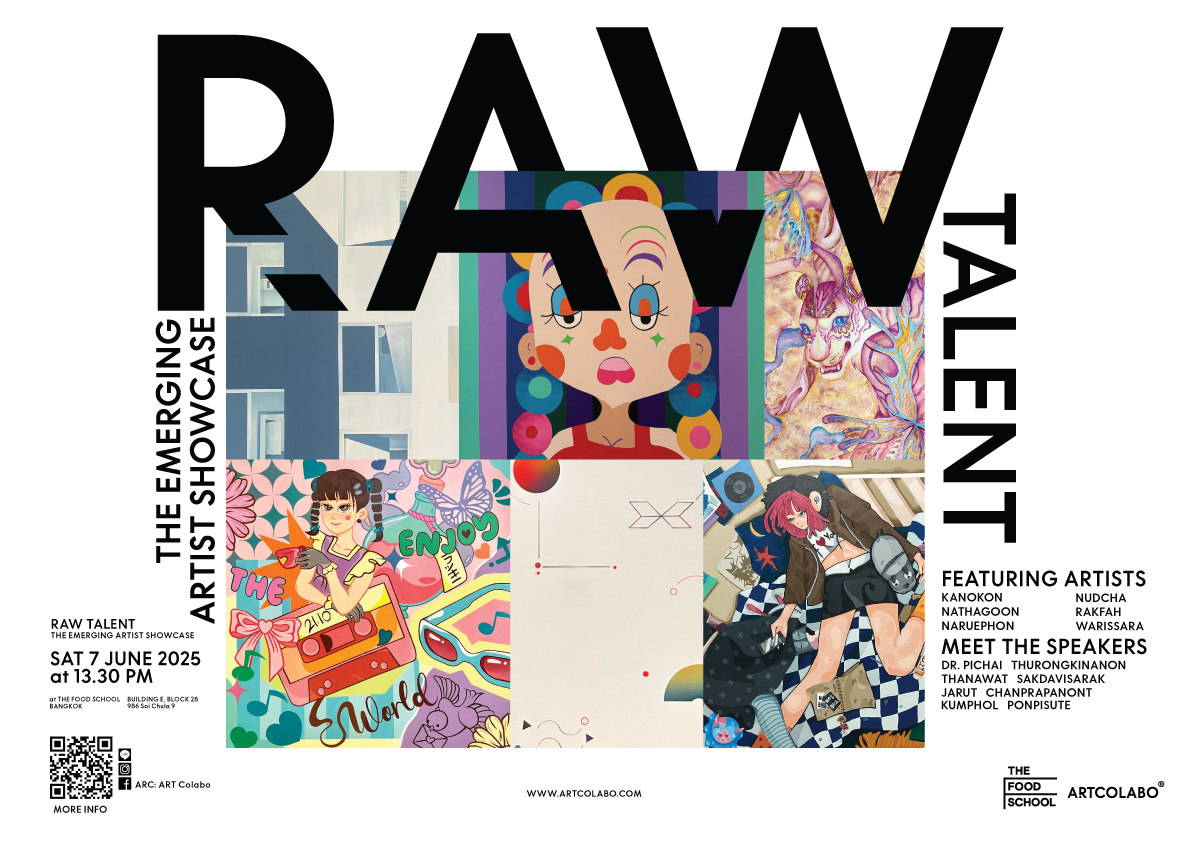 “RAW TALENT” The Emerging Artist Showcase - Brand Extension